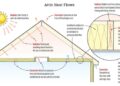 Heat balance at a building roof surface | Download Scientific Diagram