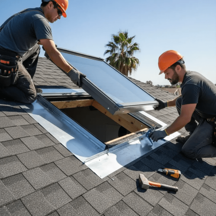 Skylight Installation | Edison California Roofing