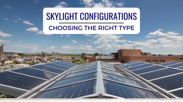 Skylight Configurations | Choosing the Right Type